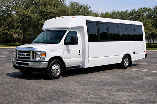 18-passenger minibus available for charter in Eagle Mountain, UT